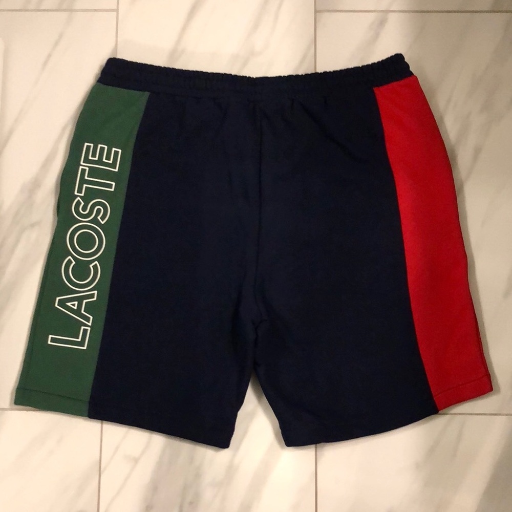 Men’s Lacoste Colorblock Sweat Shorts